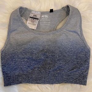 Blue AYBL Sports Bra